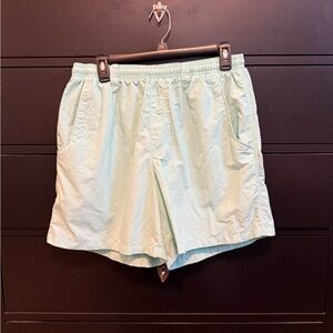Men’s Columbia Mint Green Active Shorts